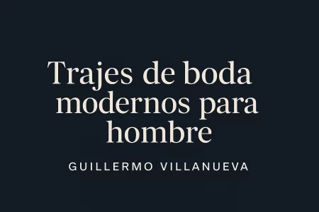 trajes de boda modernos para hombre