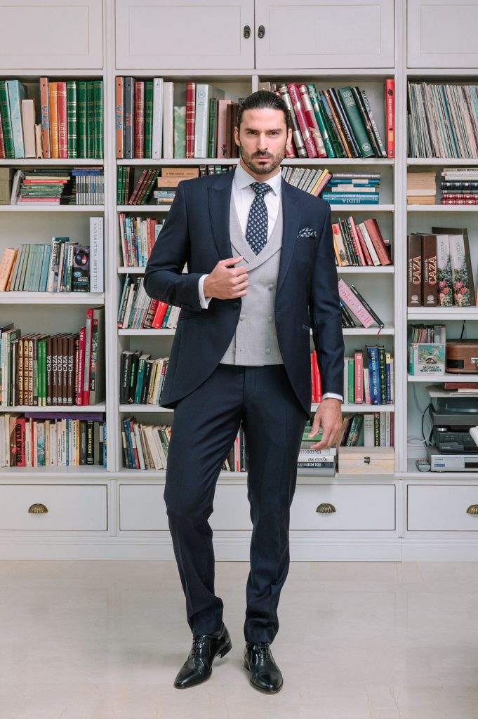 Traje de novio 2026 modelo abel – Guillermo Villanueva